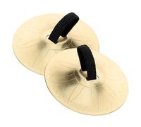 Toyvian Cembali da Dito in Rame Leggeri e Facili da Tenere per Danza del Ventre e Feste Cordino Accessorio Colore Oro Strumenti Musicali Piccoli