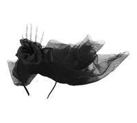 Toyvian Cerchietto per Chioma Halloween Sposa Cadavere Nero e Versatile e Comodo per Feste di Halloween e Eventi