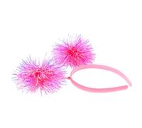 Toyvian Cerchietto Pompom Elegante per Feste Accessorio Compleanno Headband Luminosa per Adulti e Design Flessibile e Confortevole per Celebrazioni e Foto