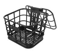 Toyvian Cestino Anteriore Bici in Plastica Robusta Grande capacità per Adulto Accessorio Ciclo con Preforati per Facile Installazione Stabilità e Sicurezza per Bici e Scooter Frontale