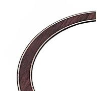 Toyvian Chitarra Folk Intarsi Strisce Curve Legno 109Mm Decalcomanie per Buca Decorazione Facile da Applicare per Chitarra Acustica