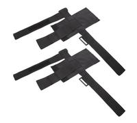 Toyvian Cinghie per Pedali Riabilitative Regolabili per Cyclette, Fascia Antiscivolo per Piedi da Esercizio, Supporto Sicuro per Allenamento Gambe a Casa e Clinica - 1 Paio