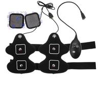 Toyvian Cintura Fitness Donna Dimagrante per Braccia e Polpacci Fascia Elettrica Massaggiante per Tonificazione Muscolare Contrazioni in Minuti Materiale Flessibile e Durevole per Uso