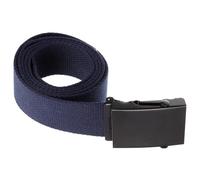 Toyvian Cintura Uomo Tela Regolabile Cintura Uomo Classica per Jeans e Pantaloni Resistente e Comoda Stile Casual e Formale Blu Scuro