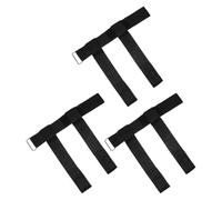 Toyvian Cinturini Regolabili alla Caviglia per Sollevamento Pesi Manubri, Set da 3 Pezzi in Materiale Resistente, Accessori per Allenamento Gambe e Tibiale in Palestra