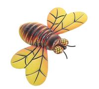Toyvian Ciondolo Ape in Ferro Arredamento api da per la Lavorazione Decorazioni Decorazione della Parete delle api Decorazione del Giardino delle api Metallo Yellow