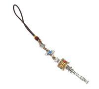 Toyvian Ciondolo Pendente in Lega Stile Tibetano 6 Parole Sacre, Decorazione da Appendere per Borsa e Auto Cordino Resistente, Ornamento Creativo per Interno Veicolo e Accessori Moda