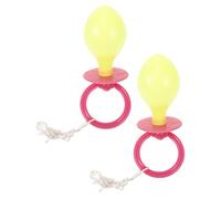 Toyvian Ciuccio Gigante Oversize per Costume Adulto 2 Pezzi, Accessorio per Cosplay e Photo Booth per Feste a Tema Halloween, Decorazione Divertente per Party e Servizi Fotografici