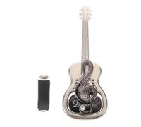 Toyvian Clip Profumatore per Auto a Forma di Chitarra in Plastica Nera, Diffusore Aromaterapia per Condizionatore, Elimina Odori, Decorazione Creativa per Viaggi in Auto