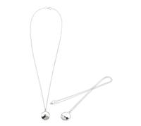 Toyvian Collana da Donna con Ciondolo Motivo Montagna in Metallo, Set 2 Pezzi con Design e Tramonto, Collane Decorative Versatili per Viaggi e Uscite Casual