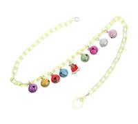 Toyvian Collana Natalizia per Bambine Campanella in Lega Leggera Gioielli da Collo da Donna a Catena Accessorio Moda per Feste e Regali di Natale