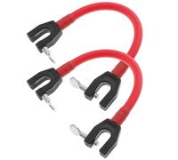 Toyvian Connettore per Punta da Sci 2 Pezzi, Ausilio per Allenamento Principianti, Blocco per Punte Sci Portatile Cordino Resistente per Controllo Curve Colore Casuale