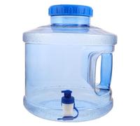 Toyvian Contenitore d Acqua da Campeggio Blu con Rubinetto Integrato e Bocca Larga Secchio Riutilizzabile in Plastica Alimentare per Esterni Facile da Trasportare e Pulire per