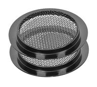 Toyvian Copertura Foro Sonoro per Chitarra Resonator e Dobro in Metallo Nero, Leggero e Facile da Installare, Set da 2 Pezzi per Migliorare Suono
