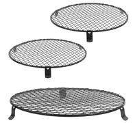 Toyvian Copertura in Rete di Ferro per Lampada Riscaldante Rettili 14,3 Cm Antiscottatura Set 3 Pezzi per Gabbia Protezione dal Calore Ventilata per Terrari