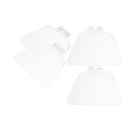 Toyvian Copertura Per Occhi Mola Da Banco 4 Pezzi In Plastica Trasparente Accessori Utensili Elettrici Per Prevenire Trucioli E Detriti
