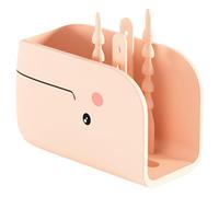 Toyvian Copertura per Protezione Bambini per Rubinetto Vasca da Bagno in Silicone Facile da Installare a Forma di Balena Design Cartone Animato Sicura per Famiglie e Cucine
