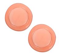 Toyvian Copertura Protettiva Previene le Macchie per 2 Pezzi e Rilevatore di Fumo in Abs Arancia Minimalista Offre Protezione Versatile Durante la Cottura Durante la Cottura