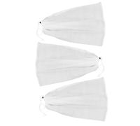 Toyvian Coperture Vegetali Antigelo per Piante da Esterno 60x80 Cm Coulisse, Protezione dal Gelo per Piante in Vaso, Sacchetti Isolanti Traspirante per Giardino Inverno 3 Pezzi