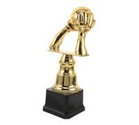 Toyvian Coppa Premio Portiere Calcio in Plastica Oro Design Elegante per Torneo di Calcio e Premiazioni Scolastiche, per Aumentare la Fiducia Individuale