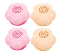 Toyvian Copri Manopole per Fornelli a Gas 4 Pezzi, Protezioni di Sicurezza per Manopole Cucina, Coperture Antiaccensione in Plastica Resistente, Protezione Termica e Antigoccia per