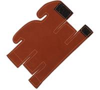 Toyvian Copri Pistone per Tromba in Pelle Marrone Protezione Anticorrosione e Antiusura Accessorio Leggero e Portatile per Presa Stabile e Comfort