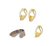 Toyvian Copridita Acciaio Inossidabile Per Chitarra Di Plettri Per Comfort e Per Pratiche Prolungate Accessori Per Chitarra Per Musicisti e Insegnanti