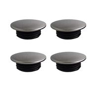 Toyvian Copriforo Lavello Cucina Coperchio Foro Rubinetto in Acciaio Inossidabile Copertura Foro Dispenser Sapone Set 4 Pezzi Facile Da Installare Per Mantenere Il Lavello in Ordine