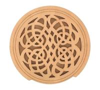 Toyvian Coprivolano Per Chitarra Acustica Legno Filtro Anti-feedback Per Chitarre Folk Accessori Per Strumenti Musicali Con Design Decorativo e Funzione Di Attenuazione Del Suono