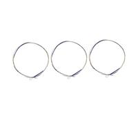 Toyvian Corde Da 3 Pezzi Corde Per Pipa Parti Di Ricambio Pipa Parti Di Riparazione Liuto Cinese Strumenti Di Riparazione Del Liuto Cinese Maggiore Metallo Suonare Le Corde