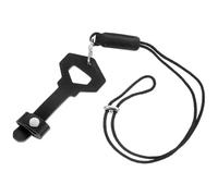 Toyvian Cordino per occhiali da sole, eyeglasses strap in cuoio nero, custodia da collo chic e bella per gli occhiali sempre
