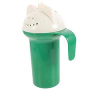 Toyvian Cucchiaio per Bagno a Forma di Verde in Eva, Facile da Usare e Protegge Occhi e Viso, per Piscina e Spiaggia