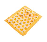 Toyvian Cuscini e Coperta Morbida Design Anatra Giallo per Collezionisti Riutilizzabile per Accessori Camera da Letto Miniatura