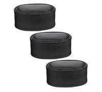 Toyvian Cuscini per Orologi e Braccialetti in Pu Neri, Supporti Espositivi Protettivi, Set da 3 Pezzi per Collezionisti e Esposizione Professionale