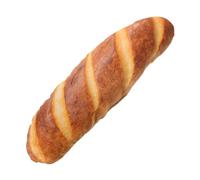 Toyvian Cuscino Lumbar Peluche Forma Pane Con Decorazione Burro Cuscino Morbido Per Casa Per Abbracciare e Decorare Letto