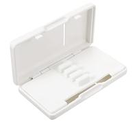Toyvian Custodia per Ance Oboe 6 Scomparti, Contenitore Leggero in Plastica Bianco, Porta Ance Compatto per Protezione e Trasporto Strumenti a Fiato