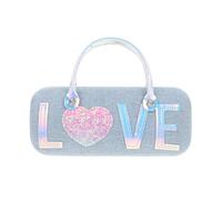 Toyvian Custodia per Occhiali per Motivo a Cartoni Animati Porta Occhiali da Sole Leggero e Portatile Maniglia Scatola Portaoggetti in PU Resistente