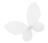 Toyvian D'angelo Fata Per Le Ragazze Farfalla Per Ragazze Di Farfalla Del Costume Da Farfalla Costume Da Farfalla Per Bianche Di Fata Ragazza Ala Nylon Bianca