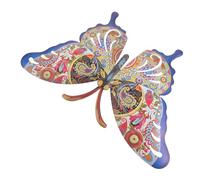Toyvian Decorazione Farfalla da Parete in Ferro per Giardino e Outdoor