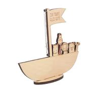 Toyvian Decorazione Legno Per Battesimo e Nascita Clip Portamonete Unisex Legno Per Di Battesimo e