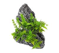Toyvian Decorazione Paesaggio Micro Acquario Pietra Montagna Artificiale Realistica con Grotta Nascosta per Betta e Cichlidi Roccia Ornamentale per Acquari Facile da Pulire e Contesto