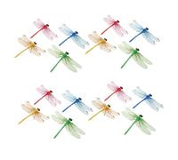Toyvian Decorazioni Leggere A Forma di Libellula 20 Pezzi in Materiale Pp Facili da Usare per Tende E Decorazioni per Ufficio