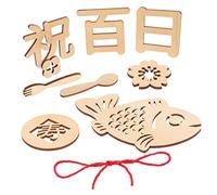 Toyvian Decorazioni Milestone in Legno Per Fotografie Commemorative Cartoncini Resistenti Sicuri Per Ricordare i Giorni Idee Regalo Per Maschio Allestimento Completo Shower