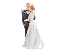 Toyvian Decorazioni Per La Torta Nuziale Toppers Della Torta Nuziale Figurina Di Sposi Decorazioni Per Torte Compatte Decorazioni Per La Torta Dello Sposo Cake Topper Sposa Sposo Resina