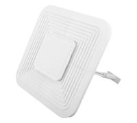 Toyvian Deflettore Bianca Centrale per Condizionatore e Quadrato in Plastica Miglioramento Comfort Ottimizzazione Flusso Aria Creare Atmosfera Estiva per Uffici