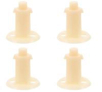 Toyvian di Supporto per Bilance Elettroniche 4 Pezzi in Plastica Bianca Antiscivolo per Piatti di Pesatura Accessori di Ricambio per Cucina e Magazzino Cuscinetti Stabili per