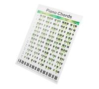 Toyvian Diagramma Degli Accordi Per Pianoforte Tabella Di Esercizi Per Pianisti Facile Da Appendere Alla Parete Poster Degli Accordi Durevole Per Anni