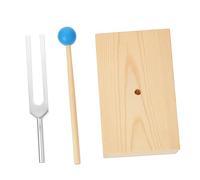 Toyvian Diapason Base in Legno e Martello Per Esperimenti Di Fisica Strumento Musicale Sperimentale Per Istruzione