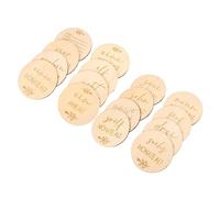 Toyvian Dischi in Legno Per Neonati Set Di Biglietti Mensili Per Neonati Segnapunti Per Il Anno Di Vita Del Bambino Decorazioni Uniche Per Il Anno Di Vita Del Bambino Sentimentale