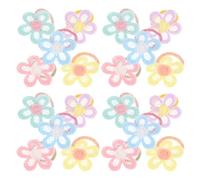 Toyvian Elastici per Chioma a Forma di Fiore per Bambine Set da 30 Pezzi Morbidi Accessori Elasticizzati per Ragazzo Ragazza e Adatti per Chioma Spessi e Fini per Scuola e Gioco